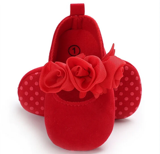 Lovely Toddler Baby Girl Flower Crib Shoes Princess Newborn Soft Red White Prewalker Non-slip Kids Soft Sole Shoes
Lovely Toddler Baby Girl Flower Crib Shoes Princess Newborn Soft Red White Prewalker Non-slip Kids Soft Sole Shoes