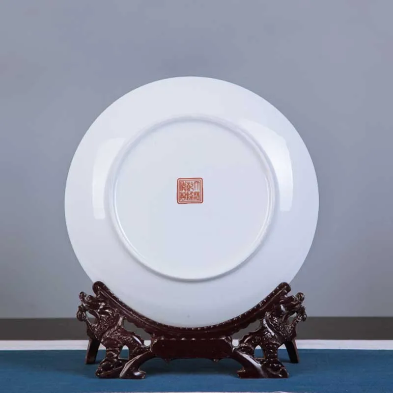 The Great Wall Pattern Decor Plate Jingdezhen Ceramic Porcelain Handicrafts / TV Cabinet Ornaments Sitting Dish Chinese Souvenir
The Great Wall Pattern Decor Plate Jingdezhen Ceramic Porcelain Handicrafts / TV Cabinet Ornaments Sitting Dish Chinese Souvenir