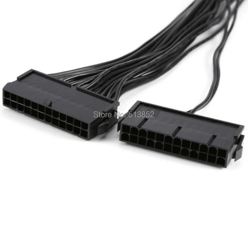 24Pin Power Supply Synchronizer Male to Female ATX Mining 30cm 24 Pin Dual PSU Extension Cable for Computer Adaptor for Mining
24Pin Power Supply Synchronizer Male to Female ATX Mining 30cm 24 Pin Dual PSU Extension Cable for Computer Adaptor for Mining