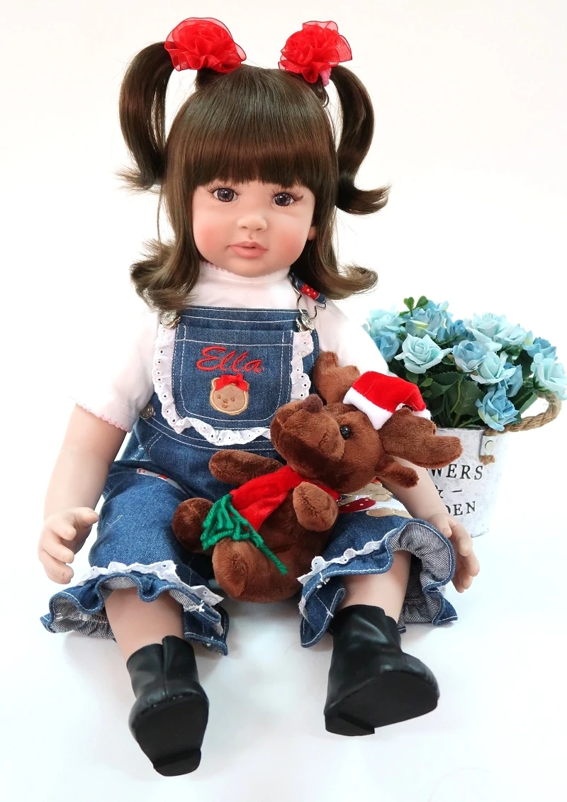 58cm 23inch reborn adorable silicone Boneca Realista Fashion Baby Dolls For Princess Children Birthday Gift Bebes Reborn Dolls
58cm 23inch reborn adorable silicone Boneca Realista Fashion Baby Dolls For Princess Children Birthday Gift Bebes Reborn Dolls