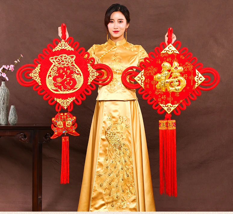 2PCS -Home Company shop wedding party festive good luck Mascot Money Drawing RED Propitious FU Chinese knot ornament # GOOD GIFT
2PCS -Home Company shop wedding party festive good luck Mascot Money Drawing RED Propitious FU Chinese knot ornament # GOOD GIFT