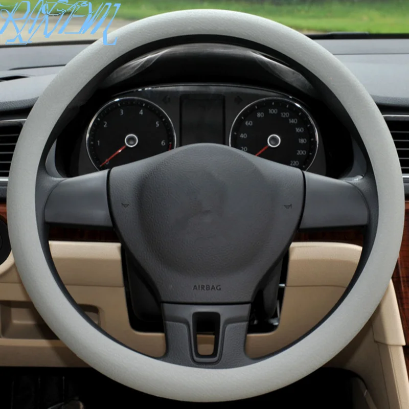 Чехол для руля Ssangyong Tivoli XLV Kyron Actyon Korando Rexton Rodius нескользящий без запаха мягкий
