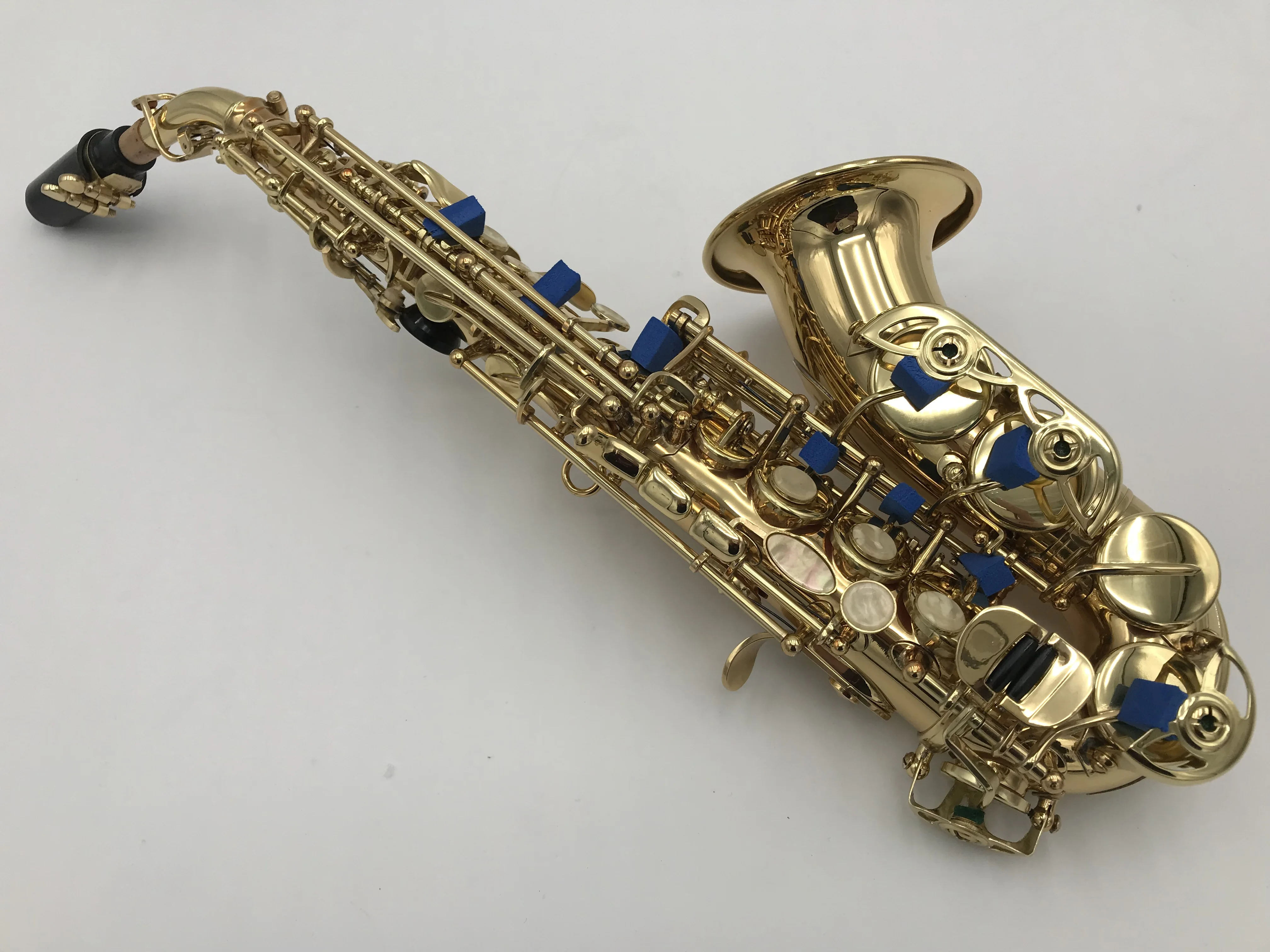 BULUKE Soprano Saxophone curve B created musical instrument curved soprano saxophone
BULUKE Soprano Saxophone curve B created musical instrument curved soprano saxophone