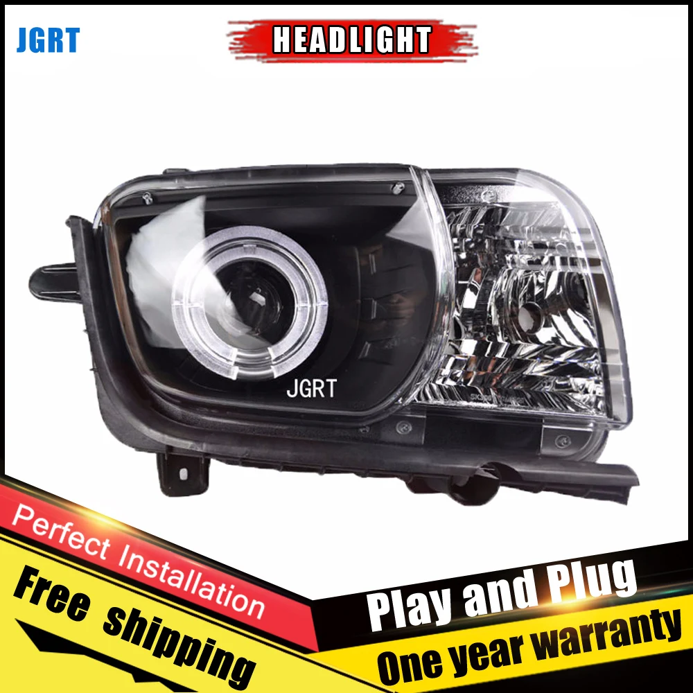 2PCS Car Style LED headlights for Chevrole Camaro 2010-2012 for head lamp LED DRL Lens Double Beam H7 HID Xenon bi xenon lens
2PCS Car Style LED headlights for Chevrole Camaro 2010-2012 for head lamp LED DRL Lens Double Beam H7 HID Xenon bi xenon lens