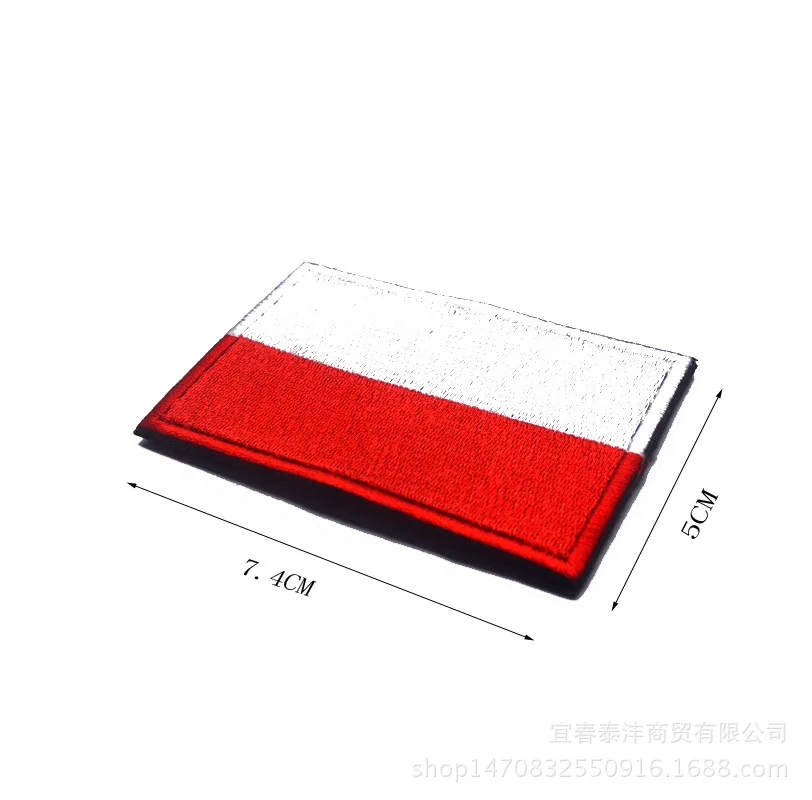 Wholesale Polish 3D Tactical National Flag Patches Embroidery BadgeTactical Patch For Clothing Cap Bag Drapeau de la Pologne
Wholesale Polish 3D Tactical National Flag Patches Embroidery BadgeTactical Patch For Clothing Cap Bag Drapeau de la Pologne