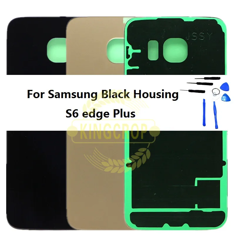 Крышка батарейного отсека для Samsung Galaxy S6 edge plus G928 G928F G928fd с клейкой лентой |