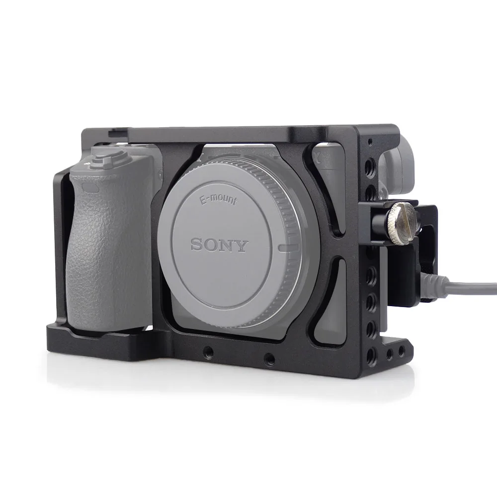 MAGICRIG Камера клетка с совместимому HDMI Кабельный зажим для Sony A6400/ A6000/ A6300/ A6500