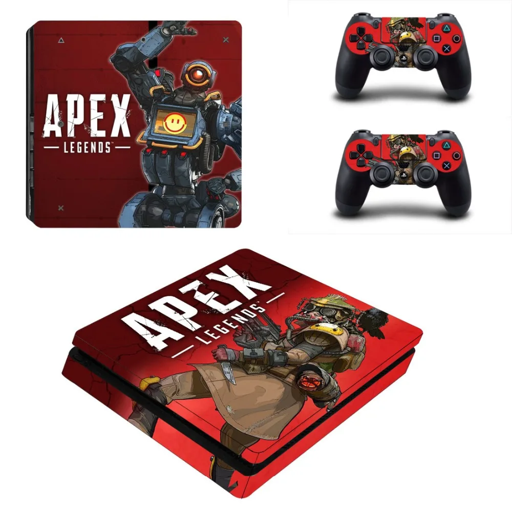 Виниловые наклейки для игровой приставки Playstation 4 и 2 контроллера PS4 Slim Skin |