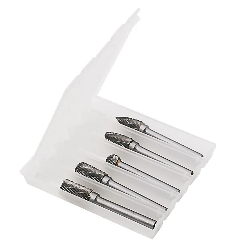 JIGONG 5pcs/Set CNC Tool Grinders Accessories Tungsten Carbide Rotary File Woodworking Milling Cutter Polishing Head 6x10mm
JIGONG 5pcs/Set CNC Tool Grinders Accessories Tungsten Carbide Rotary File Woodworking Milling Cutter Polishing Head 6x10mm