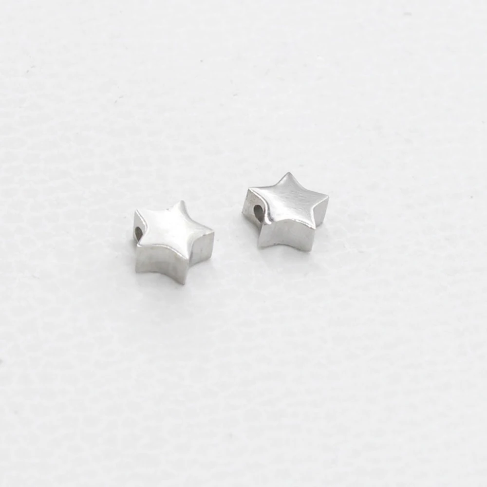 500 pcs/lot Stainless steel Bead Charms Star Bead DIY Charm Jewelry DIY Accessories
500 pcs/lot Stainless steel Bead Charms Star Bead DIY Charm Jewelry DIY Accessories