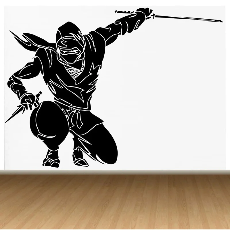 POOMOO Wall Decals new kids room Wall Decal Ninja Japanese Warrior Vinyl Sticker Samurai Martial Arts Decals
POOMOO Wall Decals new kids room Wall Decal Ninja Japanese Warrior Vinyl Sticker Samurai Martial Arts Decals