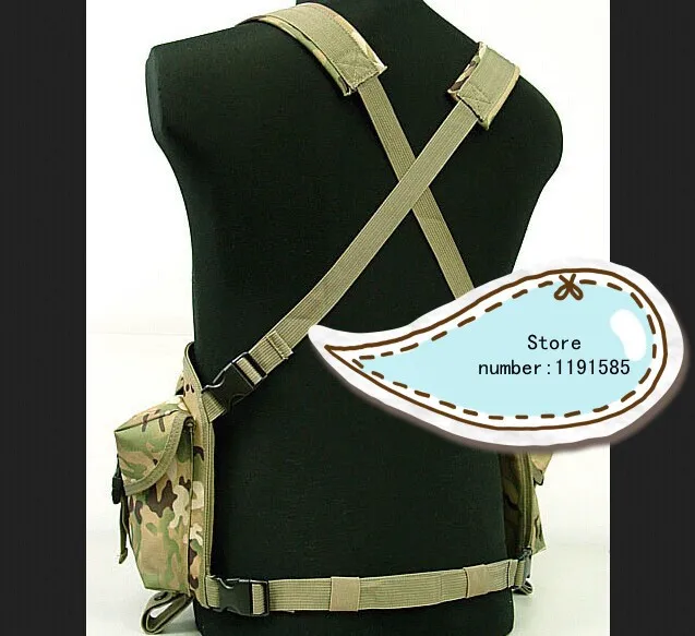 Outdoor tactical ride AK multi-pocket magazine chest rig carry cs vest CP Multi Camo
Outdoor tactical ride AK multi-pocket magazine chest rig carry cs vest CP Multi Camo