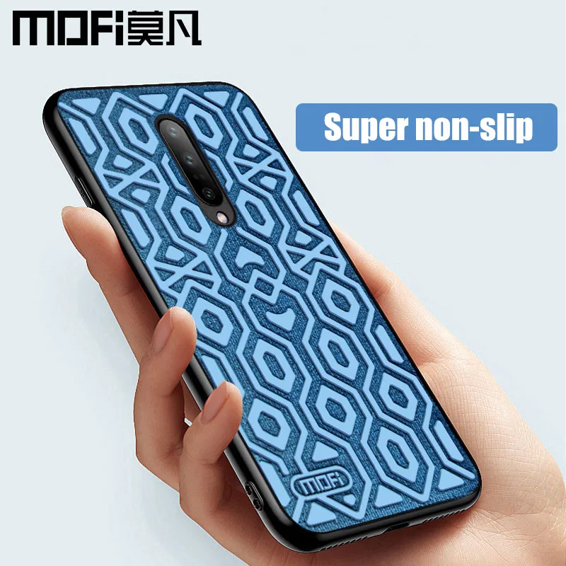 Чехол для oneplus 7 pro силиконовый супер нескользящий задний one plus capas противоударный