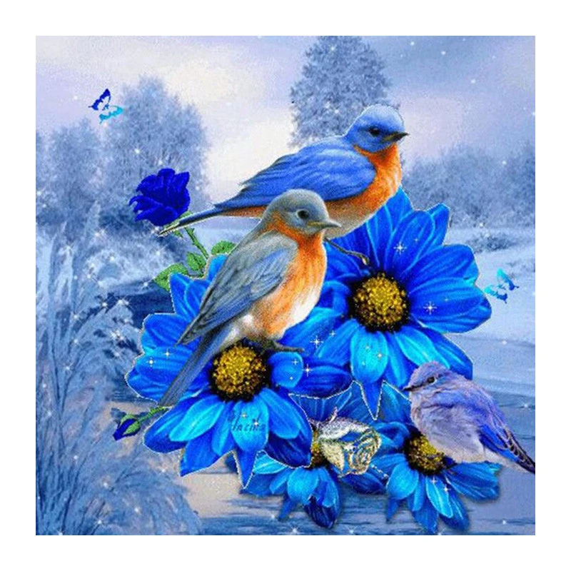 diamond embroidery blue birds and flowers mosaic diamond painting cross stitch Snow scene full square rhinestone painting
diamond embroidery blue birds and flowers mosaic diamond painting cross stitch Snow scene full square rhinestone painting