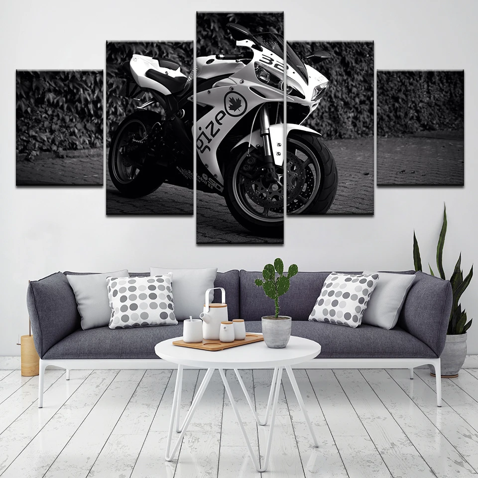 Wall Art Home Decoration Painting HD Print 5 Pieces/Pcs Motorcycle Racing Modern Poster Canvas Cuadros Modular Picture For Gift
Wall Art Home Decoration Painting HD Print 5 Pieces/Pcs Motorcycle Racing Modern Poster Canvas Cuadros Modular Picture For Gift