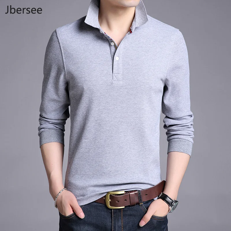 Jbersee Polo Shirt Men Plus Size 3XL Spring Autumn Brand Men Polo Shirt Cotton Long Sleeve Casual Male Shirt Men Polo Homme
Jbersee Polo Shirt Men Plus Size 3XL Spring Autumn Brand Men Polo Shirt Cotton Long Sleeve Casual Male Shirt Men Polo Homme