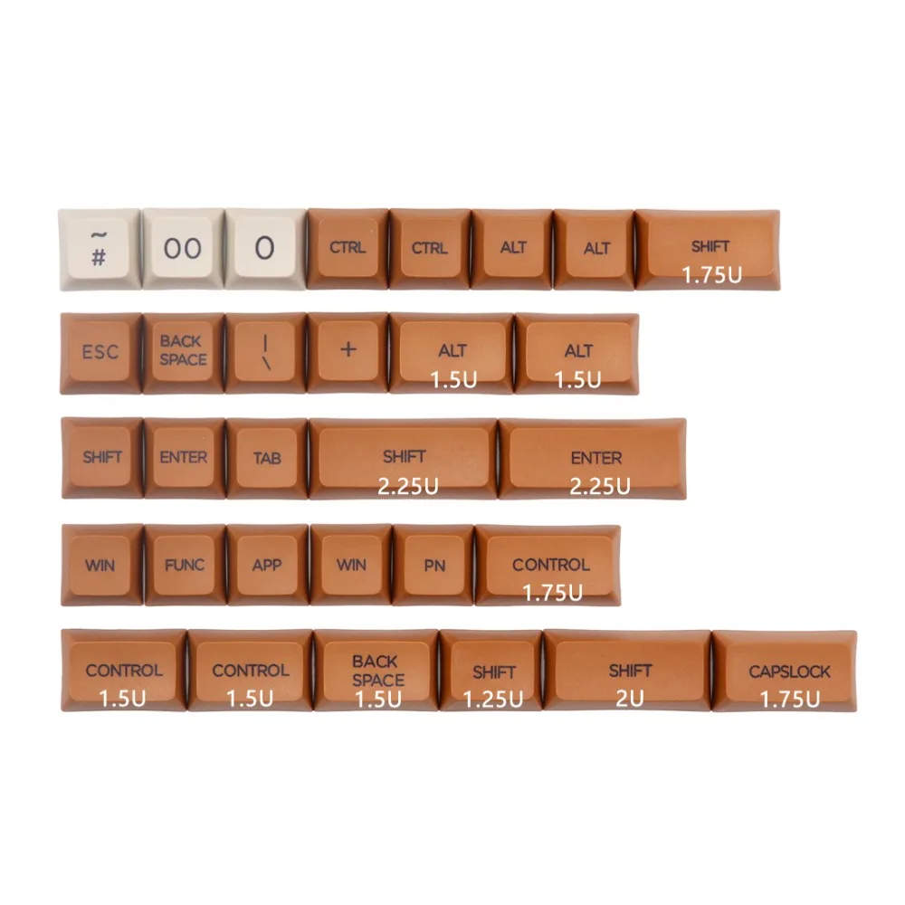 Исследуйте Mars keycap XDA профиль PBT Материал краситель-субкровать 165 клавиш для mx