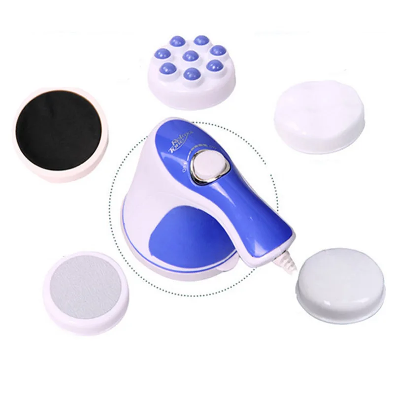 Electric Full Relax Tone Spin Body Massager 5 Headers Relax Spin Tone Slimming Lose Weight Burn Fat Full Body Massage Device
Electric Full Relax Tone Spin Body Massager 5 Headers Relax Spin Tone Slimming Lose Weight Burn Fat Full Body Massage Device