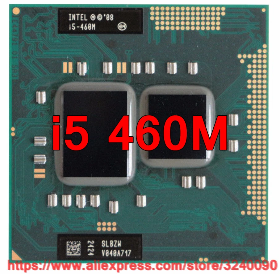 Оригинальный двухъядерный процессор lntel Core i5 460M 2 53 ГГц для ноутбука PGA988