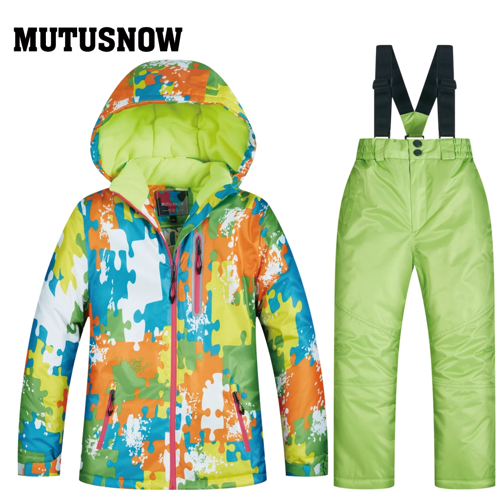 High Quality Kids Ski Suit Super Warm Boys Girls Ski Jacket Pants Set Waterproof Snowboarding Jacket Winter Children Skiing Suit
High Quality Kids Ski Suit Super Warm Boys Girls Ski Jacket Pants Set Waterproof Snowboarding Jacket Winter Children Skiing Suit