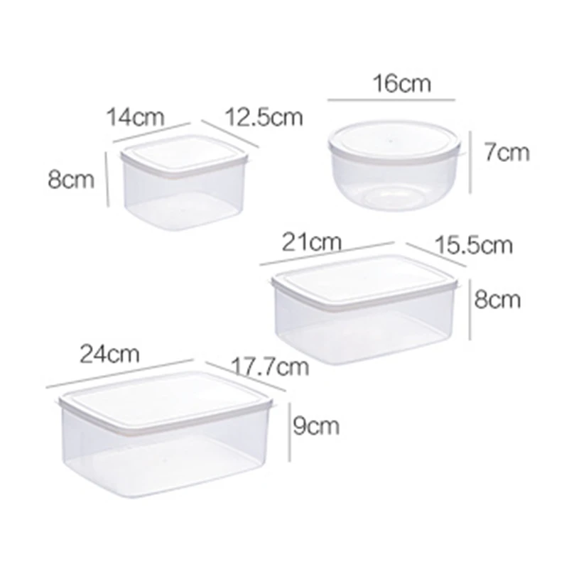 JiangChaoBo Soft Cover Transparent Storage Box Large Sealed Plastic Box Household Refrigerator Food Storage Box
JiangChaoBo Soft Cover Transparent Storage Box Large Sealed Plastic Box Household Refrigerator Food Storage Box
