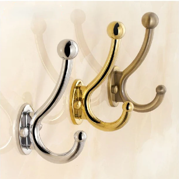 New Design Robe Hook,Clothes Hook,Solid Brass Construction With Golden/Silver/Antique Bronze Finish Bath Accessory 4011
New Design Robe Hook,Clothes Hook,Solid Brass Construction With Golden/Silver/Antique Bronze Finish Bath Accessory 4011