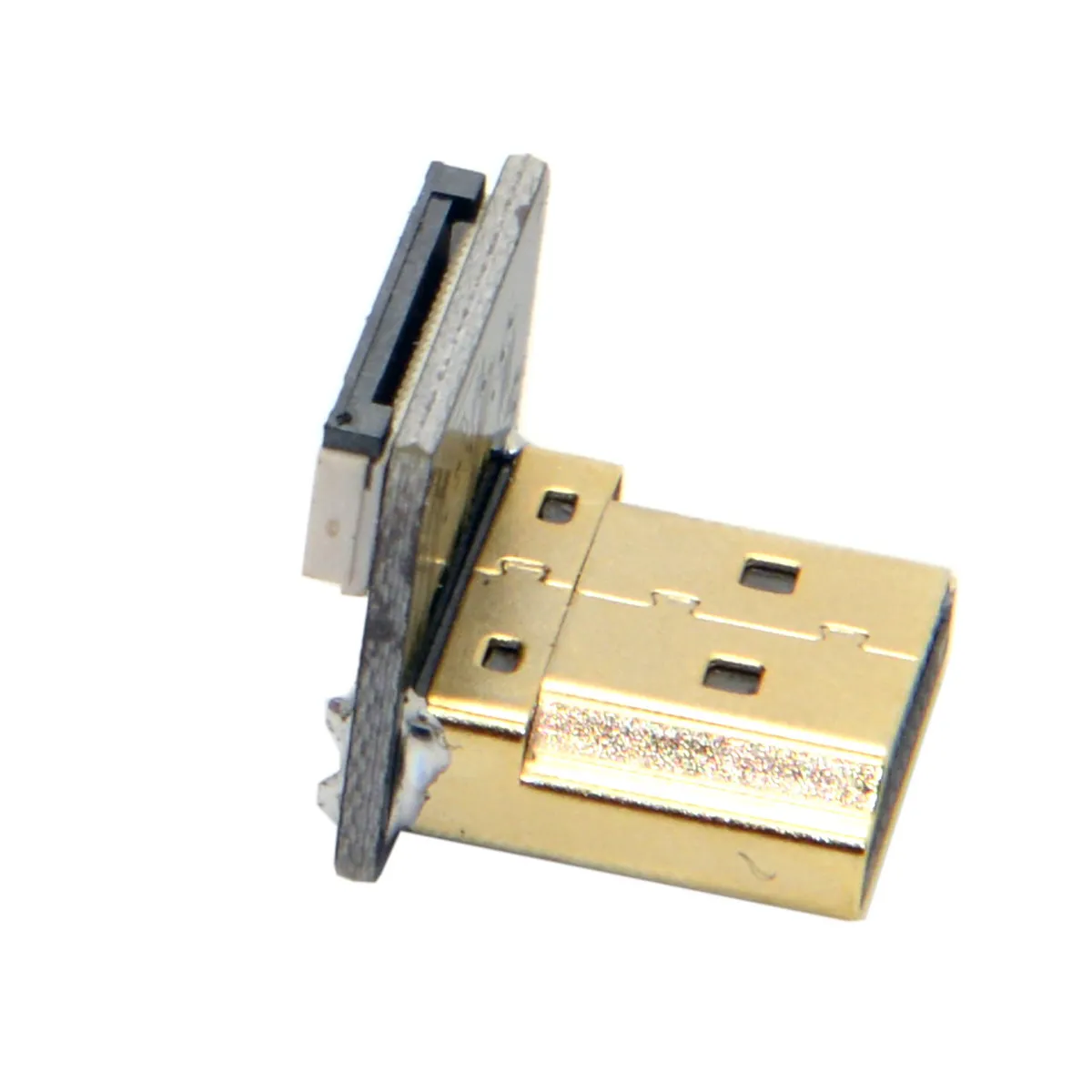 Chenyang CY CYFPV HDMI-compatible Type A Male 90 Degree Down Angled Connector for FPV HDTV Multicopter Aerial Photography
Chenyang CY CYFPV HDMI-compatible Type A Male 90 Degree Down Angled Connector for FPV HDTV Multicopter Aerial Photography