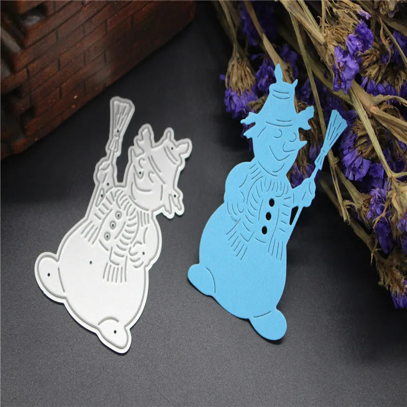 SCD268 Snowman Metal Cutting Dies For Scrapbooking Stencils DIY Album Cards Decoration Embossing Folder Craft Die Cuts Template
SCD268 Snowman Metal Cutting Dies For Scrapbooking Stencils DIY Album Cards Decoration Embossing Folder Craft Die Cuts Template