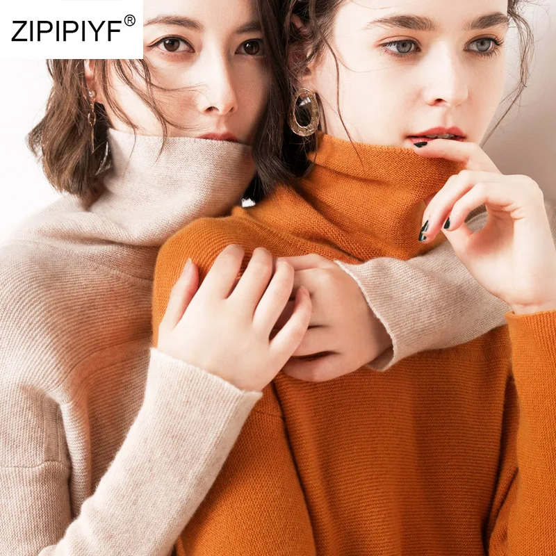 Womens Warm Sweaters 2019 Winter Tops Turtleneck Sweater Women Pulloverd thick Sweater Pull Femme Truien Dames New AB016
Womens Warm Sweaters 2019 Winter Tops Turtleneck Sweater Women Pulloverd thick Sweater Pull Femme Truien Dames New AB016