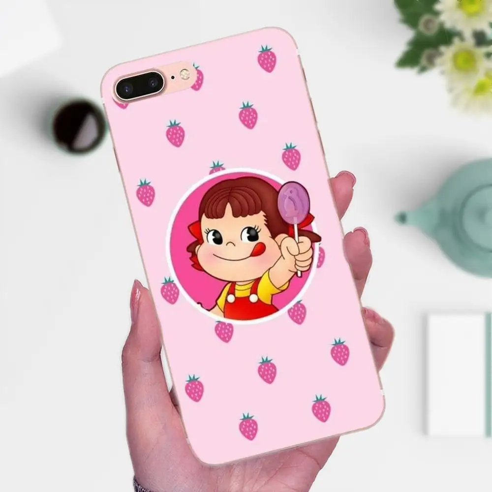 Peko Milky Boy And Girl леденцы для Huawei Mate 7 8 9 10 20 P8 P9 P10 P20 P30 Lite Plus Pro 2017 мягкие чехлы|Бамперы| |