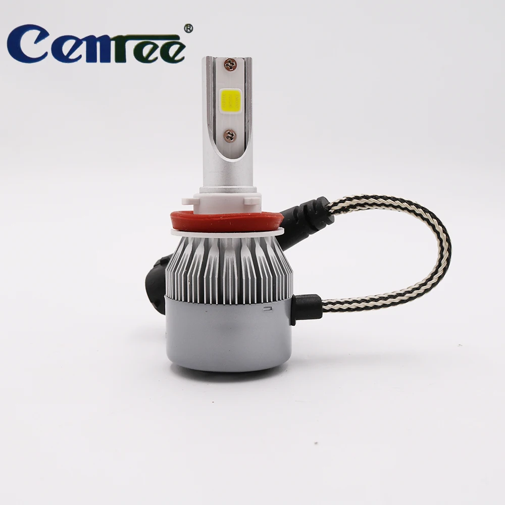 CENREE 1pcs Led Car Headlight 3800lm 36W Light Bulb H11 Replacement Automobile Headlamp Car LED lamp Fog Light 6500K
CENREE 1pcs Led Car Headlight 3800lm 36W Light Bulb H11 Replacement Automobile Headlamp Car LED lamp Fog Light 6500K
