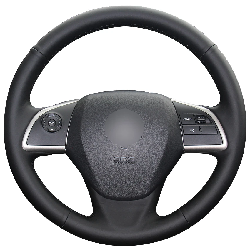 Black Natural Leather Car Steering Wheel Cover for Mitsubishi Outlander 2013 2014 Mirage 2014 ASX L200 2015 2016
Black Natural Leather Car Steering Wheel Cover for Mitsubishi Outlander 2013 2014 Mirage 2014 ASX L200 2015 2016
