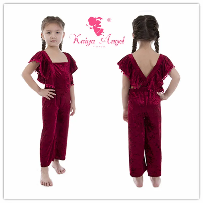 Kaiya Angel Baby Girl Burgundy velvet Overalls Summer Children Clothing Toddler Kids Summer Clothes Factory Wholesale
Kaiya Angel Baby Girl Burgundy velvet Overalls Summer Children Clothing Toddler Kids Summer Clothes Factory Wholesale