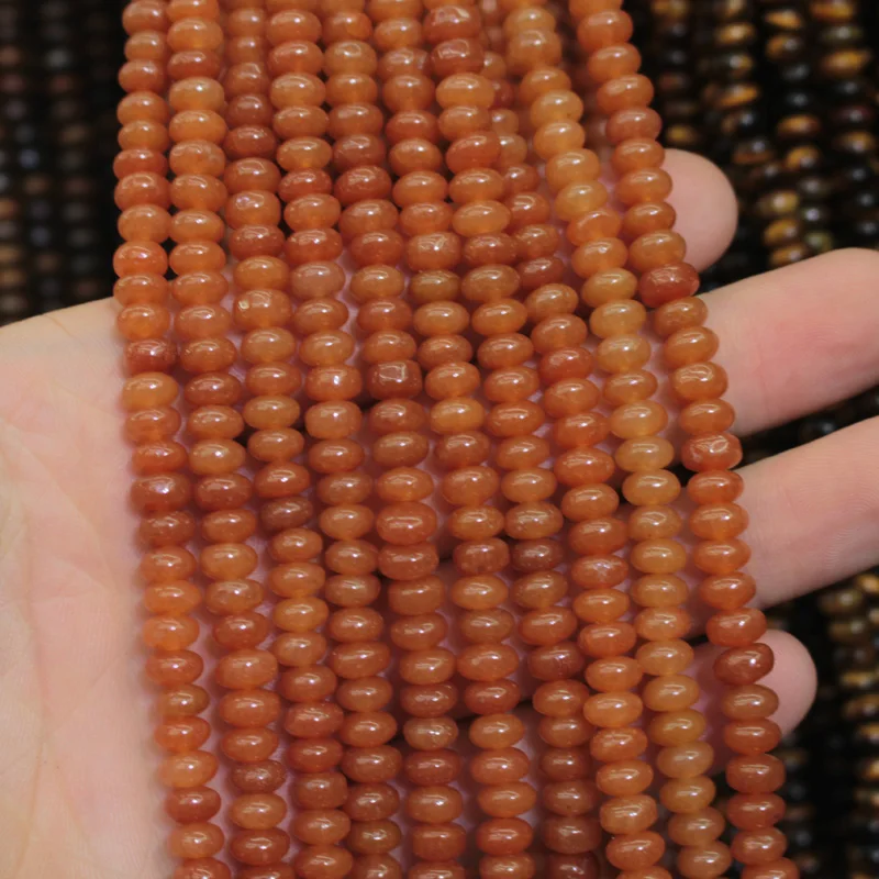 4x6mm rondelle red aventurine jades beads natural stone beads DIY spacer beads for jewelry making strand 15" wholesale !
4x6mm rondelle red aventurine jades beads natural stone beads DIY spacer beads for jewelry making strand 15" wholesale !