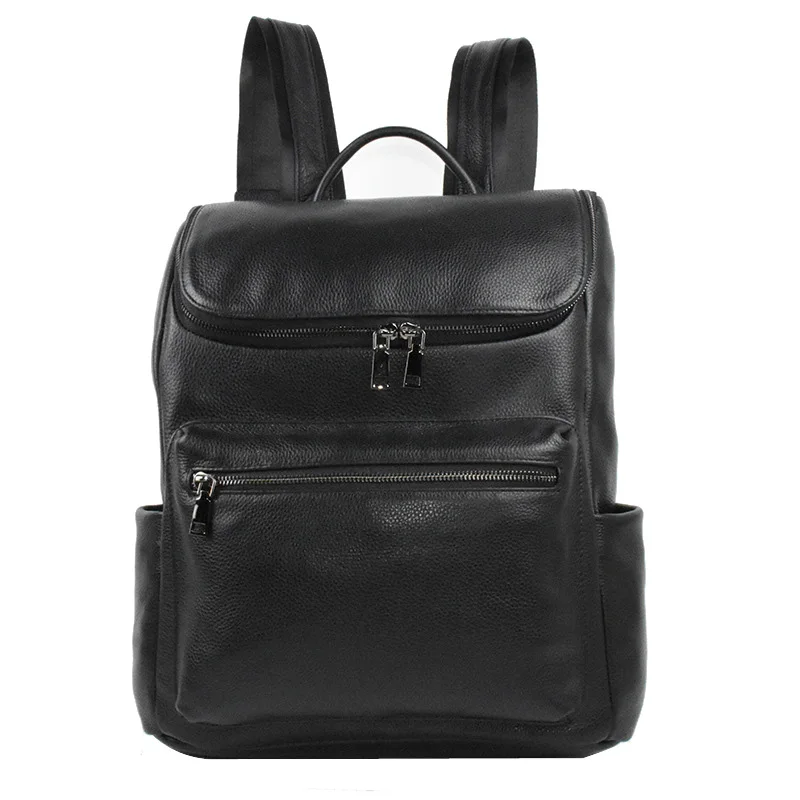 100% Cow Genuine Leather Men Backpacks Real Natural Leather Student Backpack Boy Luxury Brand Large Fashion Computer Laptop Bag
100% Cow Genuine Leather Men Backpacks Real Natural Leather Student Backpack Boy Luxury Brand Large Fashion Computer Laptop Bag