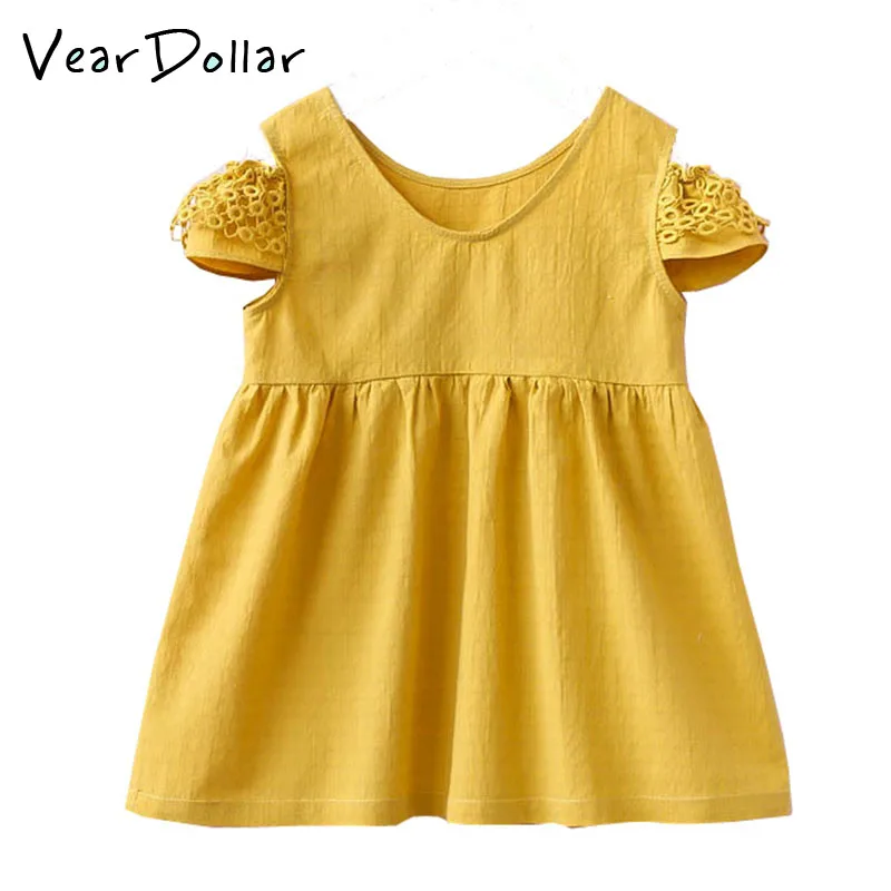 Veardoller Girls Dress 2019 New Spring Casual Ruffle Off Shoulder Solid Color Short Sleeve Girls Baby Girls Dress for 3-10Y
Veardoller Girls Dress 2019 New Spring Casual Ruffle Off Shoulder Solid Color Short Sleeve Girls Baby Girls Dress for 3-10Y