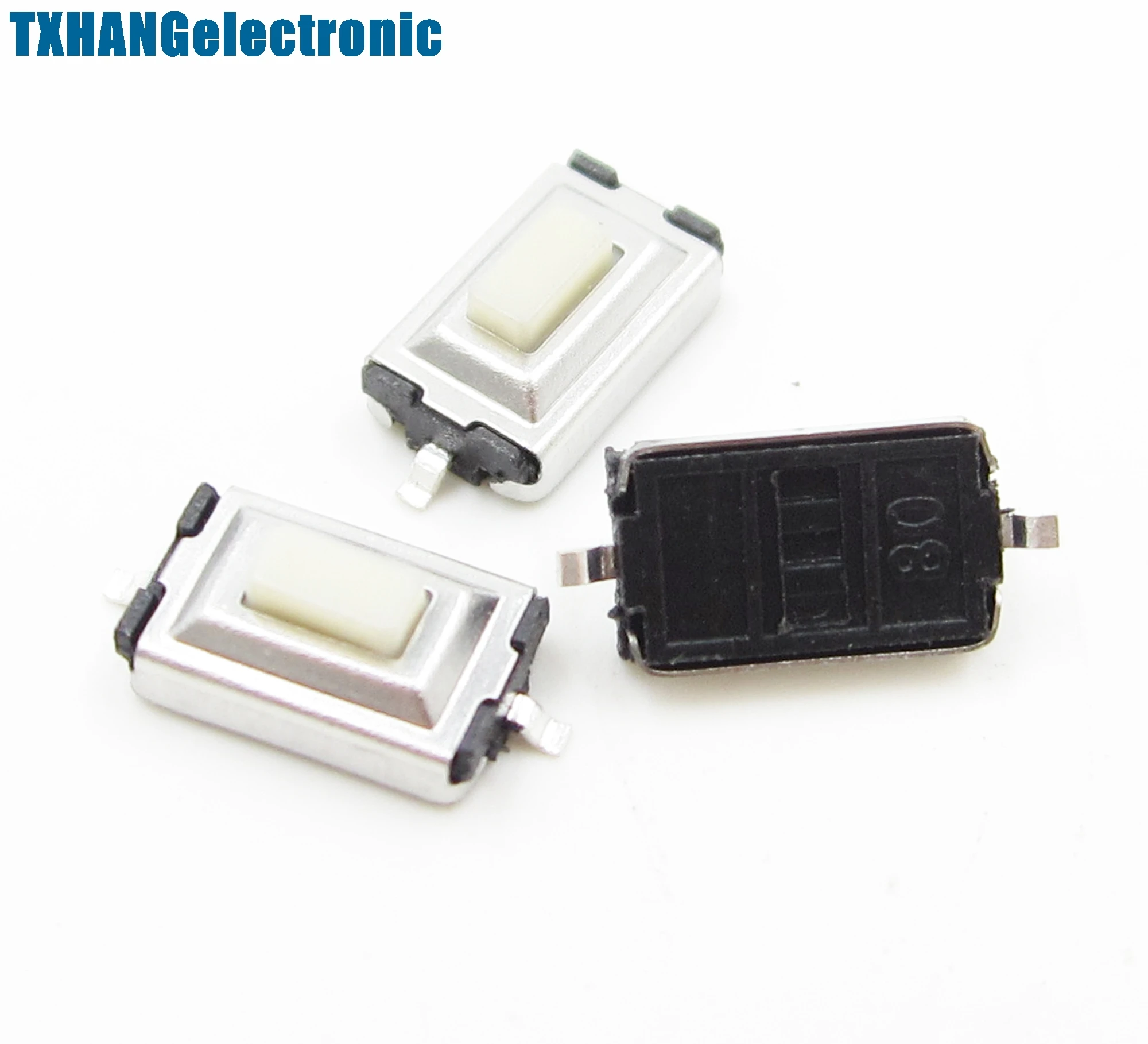 100 шт. 3X6X2.5mm Тактильный кнопочный переключатель такт микропереключатель 2