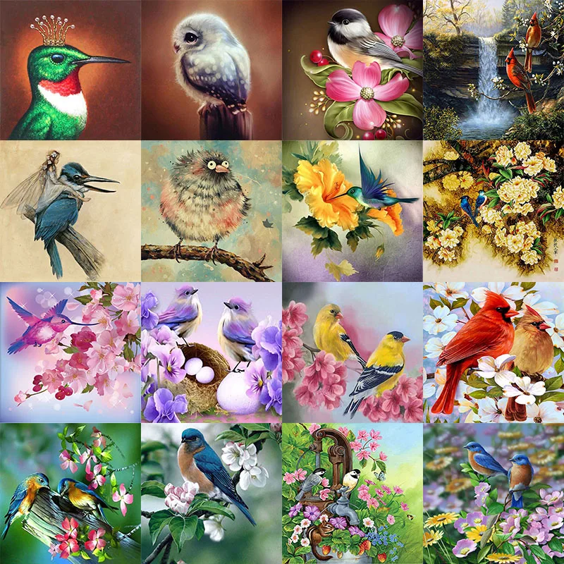 Handmade Arts 5D DIY Diamond Painting Cross Stitch Full Round Diamond Embroidery Diamond Mosaic Flower Cuet Bird Home Decor
Handmade Arts 5D DIY Diamond Painting Cross Stitch Full Round Diamond Embroidery Diamond Mosaic Flower Cuet Bird Home Decor