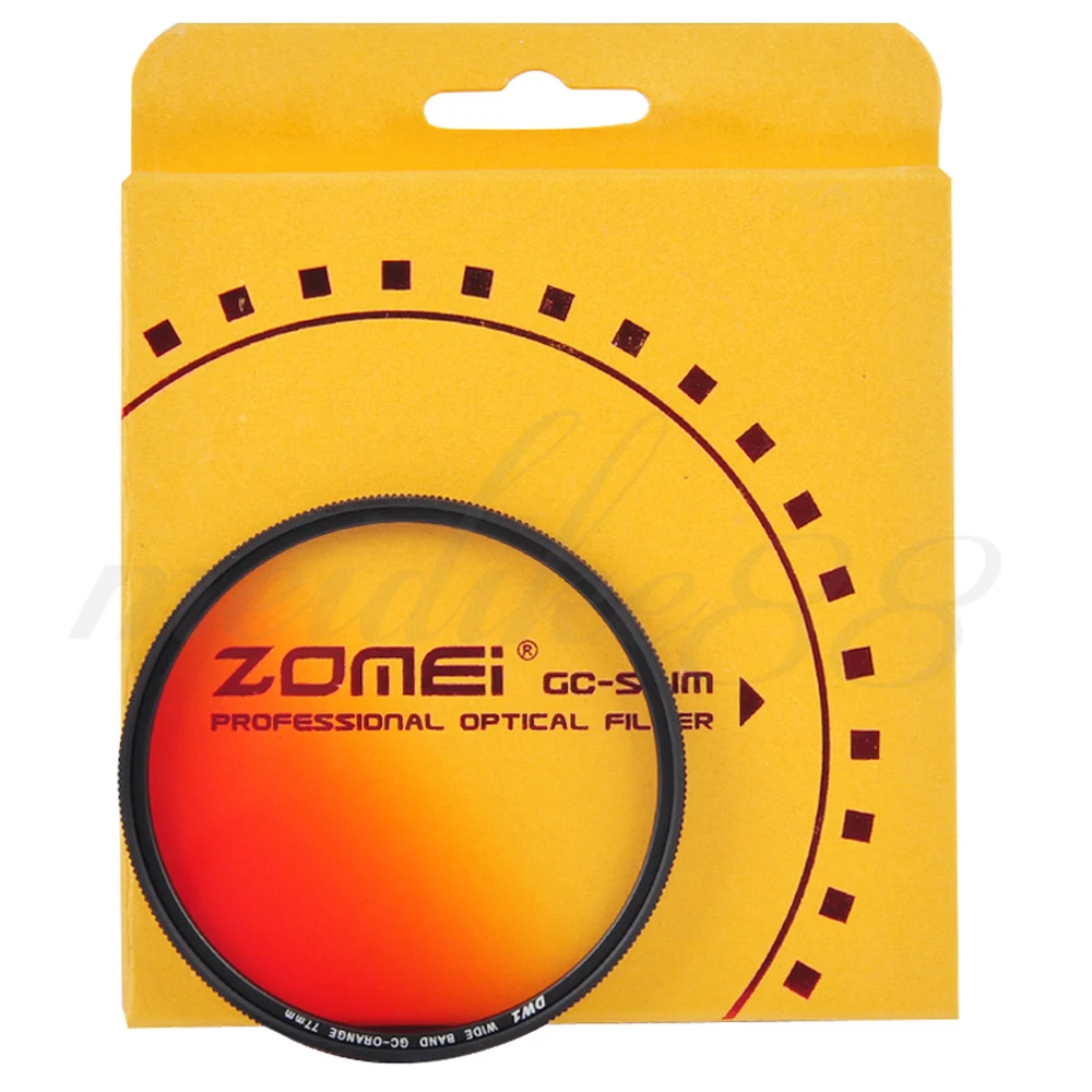 Zomei 77mm Slim Camera GC Gradient Neutral Density Filter Lens Kit - Red Blue Orange Gray
Zomei 77mm Slim Camera GC Gradient Neutral Density Filter Lens Kit - Red Blue Orange Gray