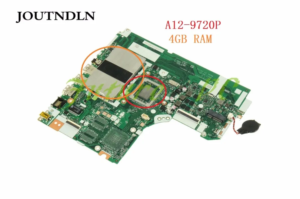 Материнская плата JOUTNDLN для ноутбука Lenovo IDEAPAD 320 15ABR 80XS 5B20P11116 NM B341 DDR4 W/ A12 9720P CPU GM 4GB RAM
