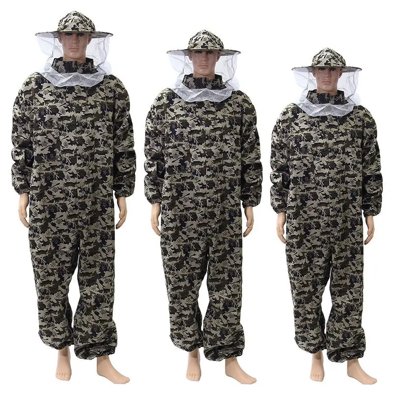 New Protective Pants Veil Bee Protecting Dress Camouflage Beekeeping Suit Beekeeper Bee Suit Smock Honey Keeping Equipment
New Protective Pants Veil Bee Protecting Dress Camouflage Beekeeping Suit Beekeeper Bee Suit Smock Honey Keeping Equipment