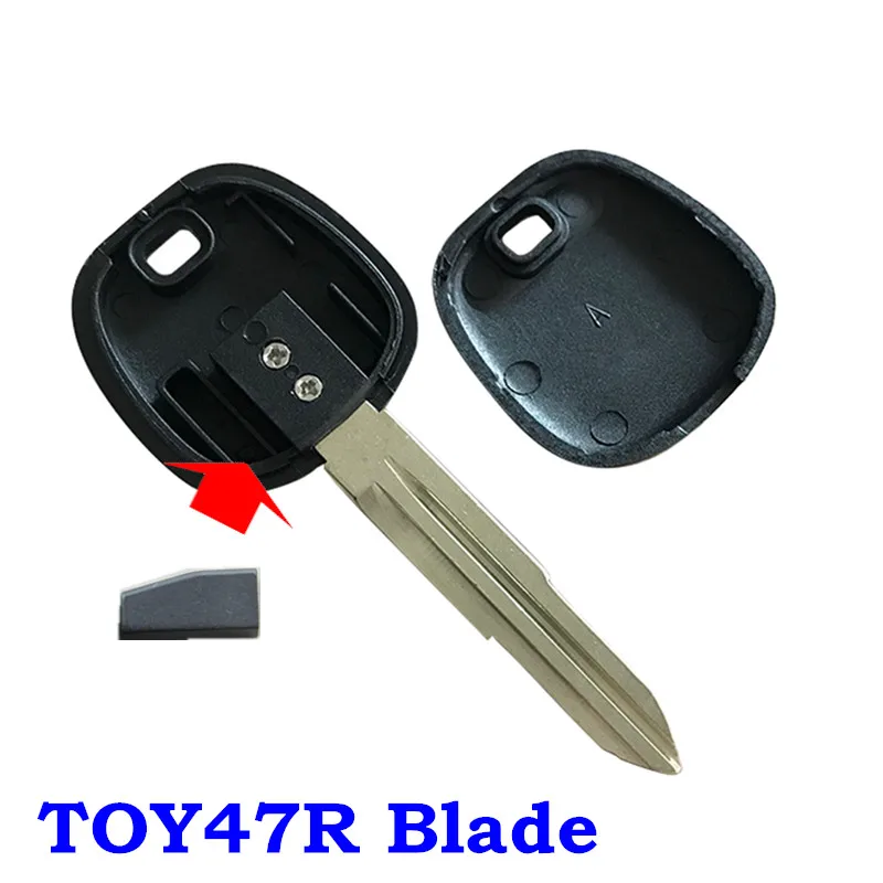 Брелок для ключей с транспондером Toyota Corolla Vios ID 4C чипом TOY41R Blade | Автомобили и