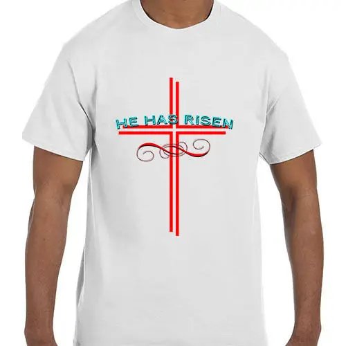 Short Sleeve for Men Clothing Summer Christian Jesus Cross Easter He Has Risen T-shirt Tshirt Tee Shirt
Short Sleeve for Men Clothing Summer Christian Jesus Cross Easter He Has Risen T-shirt Tshirt Tee Shirt