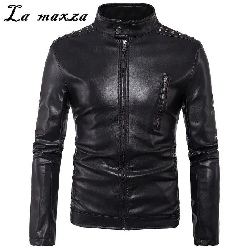 Winter Plus Size Rivet Moto Man Bombers Jacket Casual Long Sleeves Slim Fit Leather PU Jackets and Coats 5xl
Winter Plus Size Rivet Moto Man Bombers Jacket Casual Long Sleeves Slim Fit Leather PU Jackets and Coats 5xl