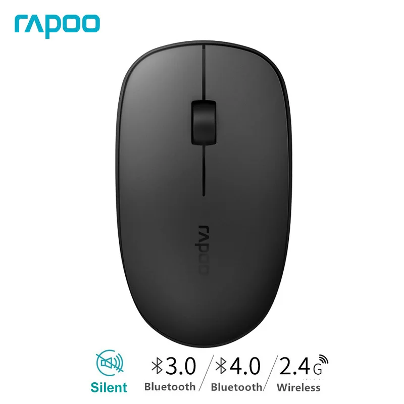 Оригинальная многорежимная тонкая беспроводная мышь Rapoo M200, Bluetooth мышь с 1300DPI для настольного ноутбука, бизнеса и офиса
Оригинальная многорежимная тонкая беспроводная мышь Rapoo M200, Bluetooth мышь с 1300DPI для настольного ноутбука, бизнеса и офиса