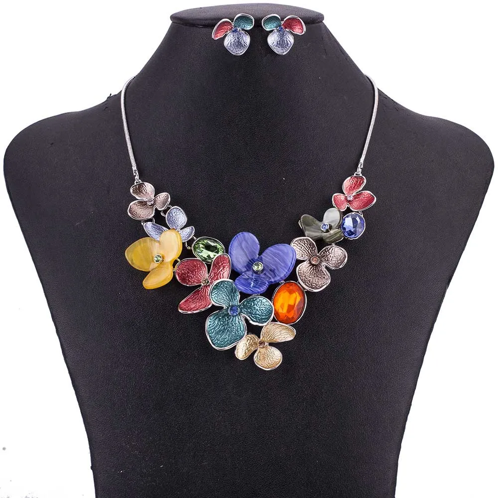 MS1505017 Colorful Flower Jewelry Sets Lead&Nickle Free High Quality Woman's Necklace Earring Set Blue Necklace Sets
MS1505017 Colorful Flower Jewelry Sets Lead&Nickle Free High Quality Woman's Necklace Earring Set Blue Necklace Sets