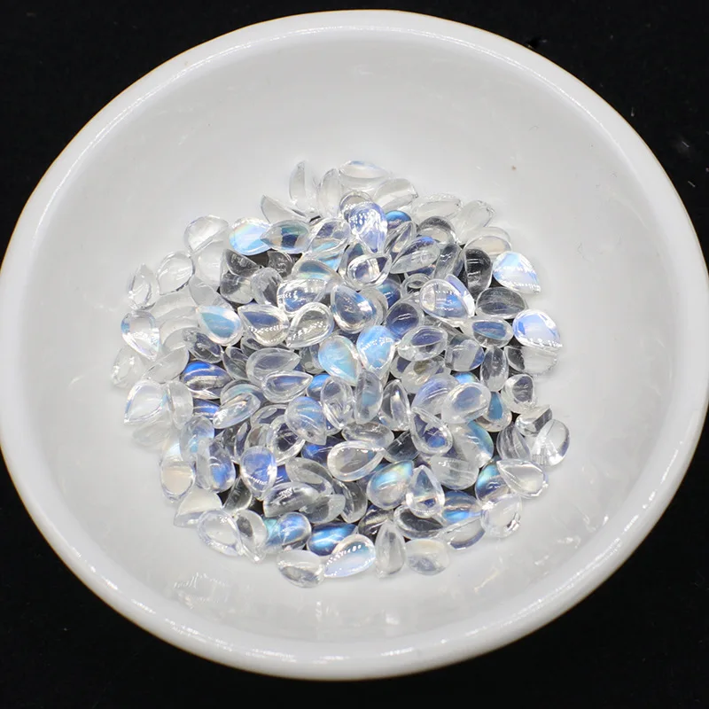 OneRain 1 PCS AAAAA Loose Gemstones White Blue Rainbow 5 * 7 MM Pear Water Drop Natural Moonstone DIY Jewelry Making Whoesale
OneRain 1 PCS AAAAA Loose Gemstones White Blue Rainbow 5 * 7 MM Pear Water Drop Natural Moonstone DIY Jewelry Making Whoesale