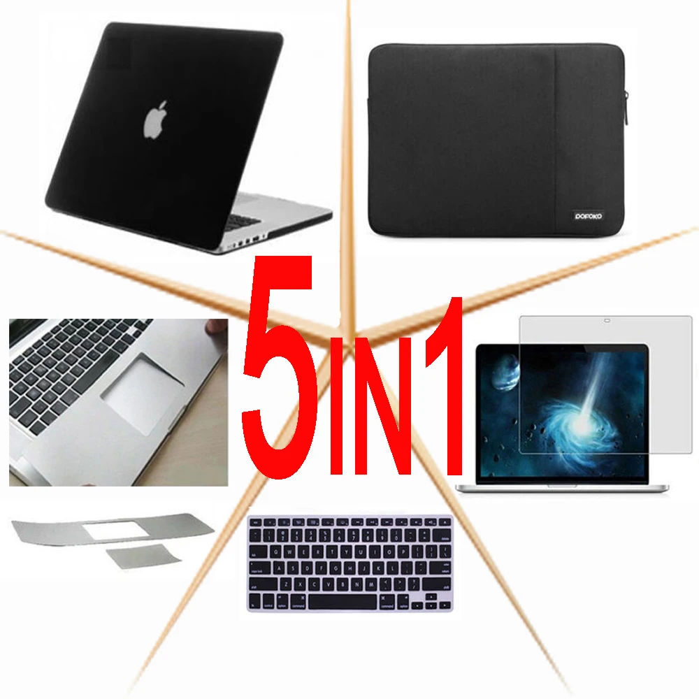 5 в 1 чехол для Macbook Pro Air Retina 11 13 15 16 Touch Bar | Компьютеры и офис