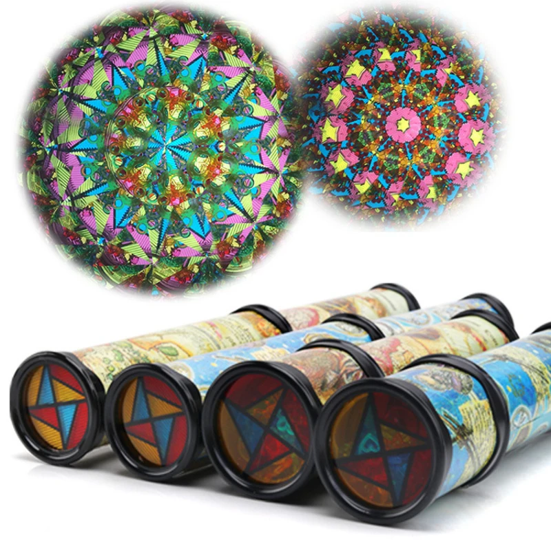 21cm Rotating Kaleidoscopes Rotation Prism Fancy Colorful World Baby Children Educational Toys for Autism Kids Parents Gift (S5
21cm Rotating Kaleidoscopes Rotation Prism Fancy Colorful World Baby Children Educational Toys for Autism Kids Parents Gift (S5
