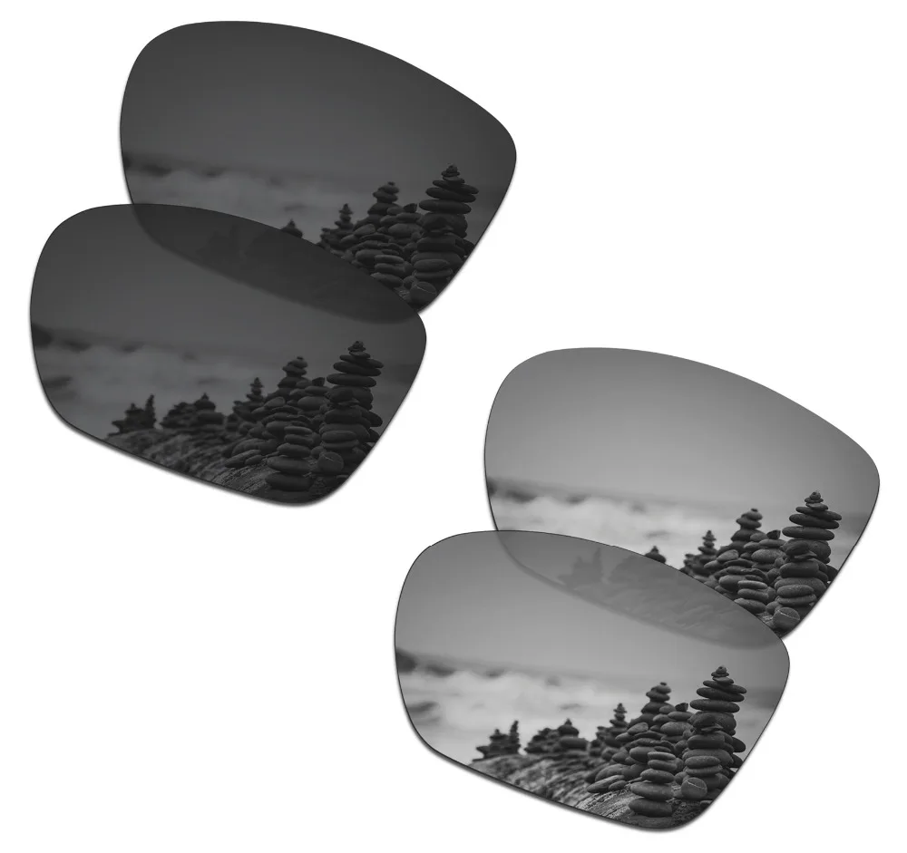 SmartVLT 2 Pairs Polarized Sunglasses Replacement Lenses for Oakley Twoface XL Stealth Black and Silver Titanium
SmartVLT 2 Pairs Polarized Sunglasses Replacement Lenses for Oakley Twoface XL Stealth Black and Silver Titanium